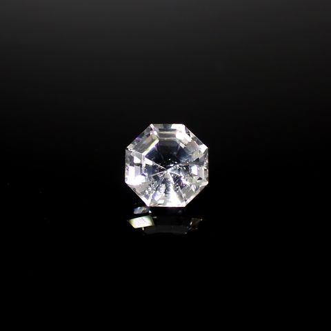 ◇オクタゴンカット◇レムリアンシードクリスタル(保証シール付き) ブラジル産 1.43ct[240326843]7.1x7.1mm前後