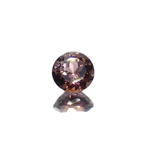 アキシナイト パキスタン産 0.48ct[240628363]4.7x4.7mm前後