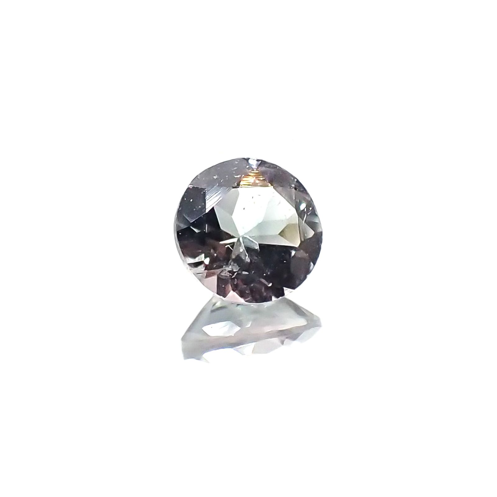 バイカラートルマリン(宝石名バイカラー・トルマリン)ブラジル産 0.31ct 識別済[231023949]4.5x4.5mm前後