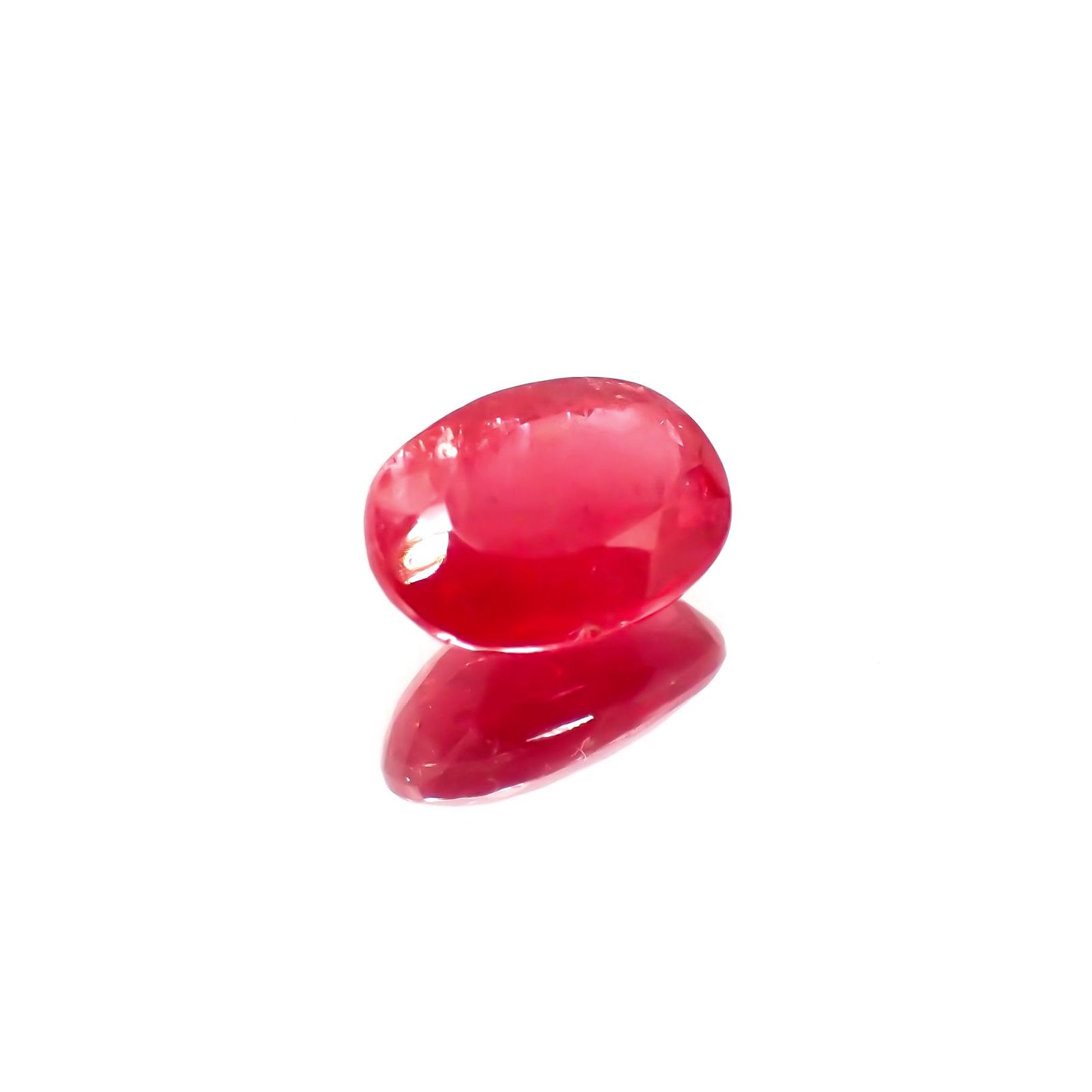 ロードナイト(宝石名ロードナイト)ブラジル産 識別済 2.33ct / 9.6x6.7mm前後 [220717126]