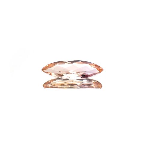 バイカラートパーズ ブラジル産 2.33ct / 16x5.2mm前後 [230521920]