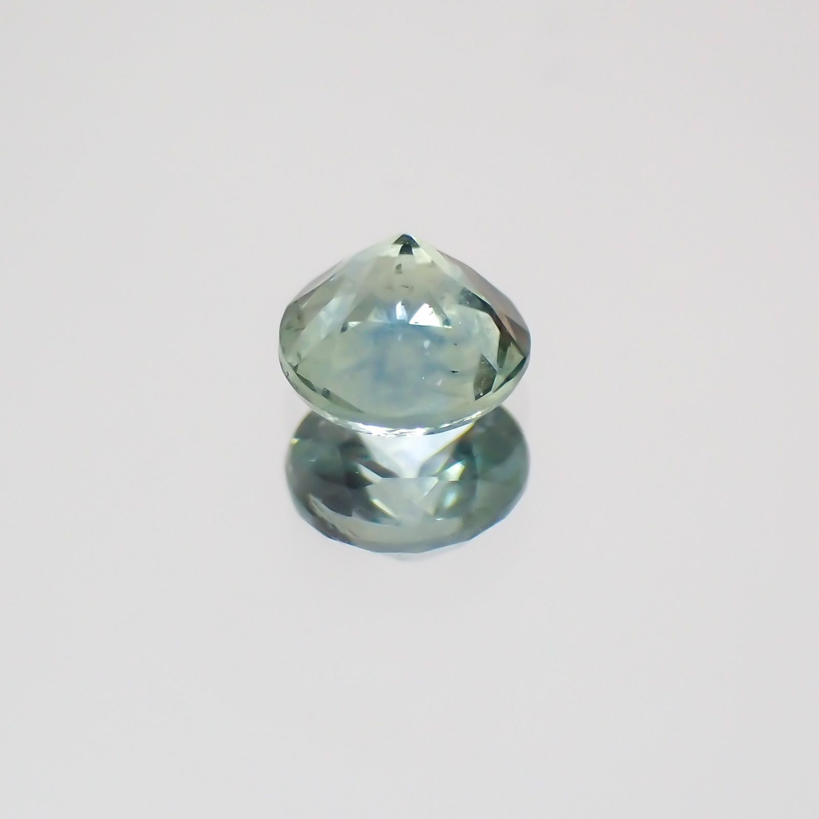 モンタナサファイア(宝石名サファイア) アメリカ・モンタナ州産 0.25ct 識別済[21029906]3.6×3.6mm前後