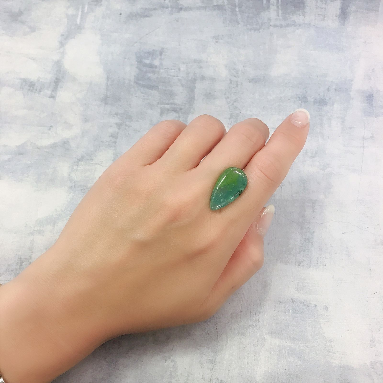 ◇フリーフォーム◇ジェムシリカ ペルー産 7.91ct[220717189]22.9x12.5mm前後
