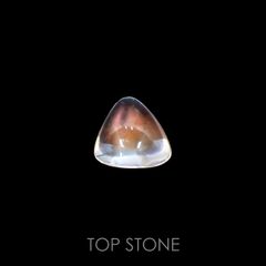 ◇バフカット◇レインボームーンストーン(宝石名ラブラドライト)マダガスカル産 0.75ct 識別済[220515909]5.8x6.5mm前後