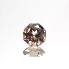◇オクタゴンカット◇ブラウントルマリン SA(宝石名トルマリン)ブラジル/アフリカ産 1.103ct ソ付(彩珠)[231124219]6.2x6.2mm前後