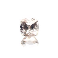 ゴールデンフェナカイト(宝石名ライトイエロー・フェナカイト)ブラジル産 1.128ct ソ付(彩珠)[241018576]6.2x6.1mm前後