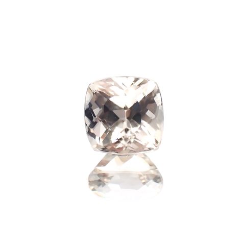 ゴールデンフェナカイト(宝石名ライトイエロー・フェナカイト)ブラジル産 1.128ct ソ付(彩珠)[241018576]6.2x6.1mm前後