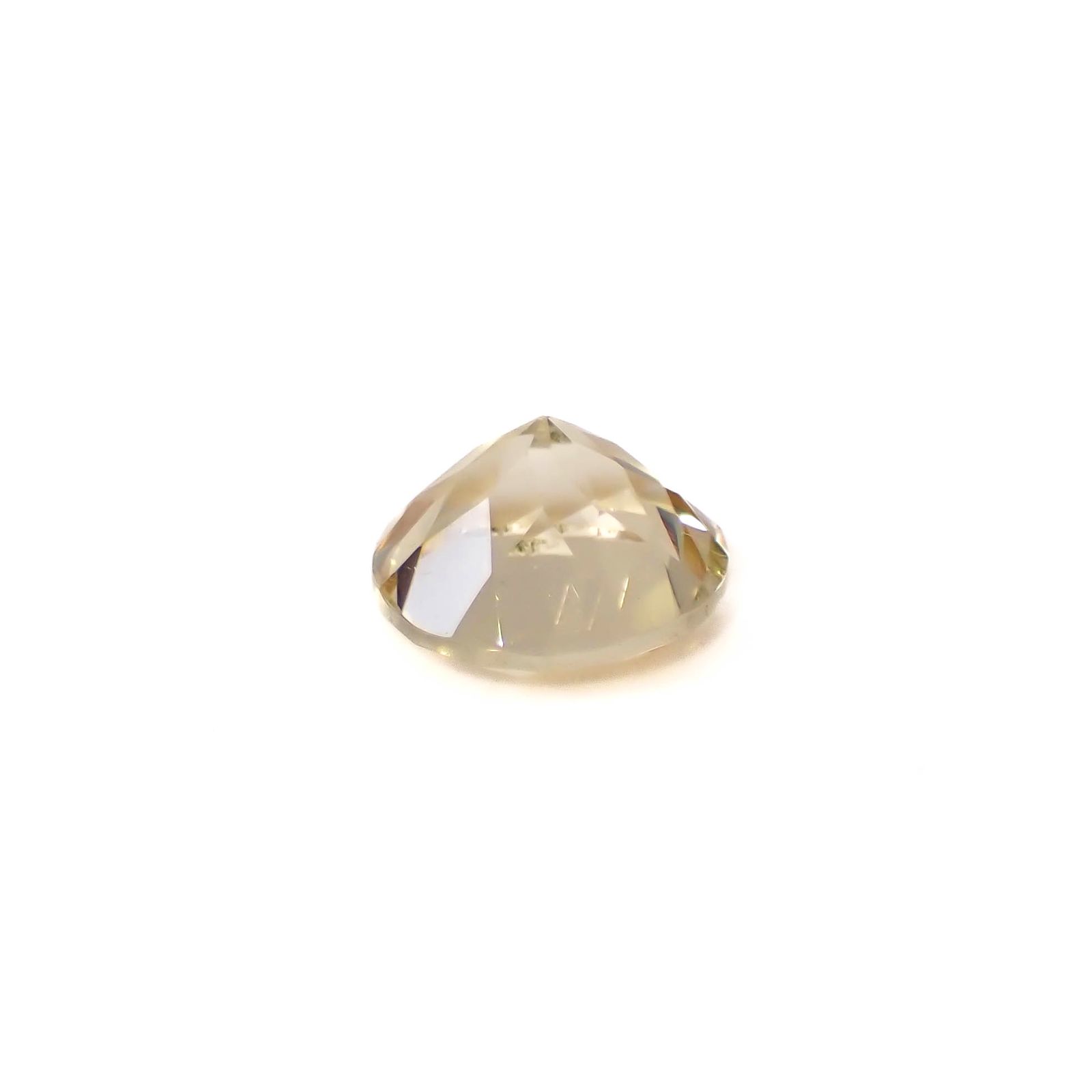 イエローベリル(宝石名イエロー・ベリル)ブラジル産 1.29ct 識別済[250329985]7.2x7.2mm前後