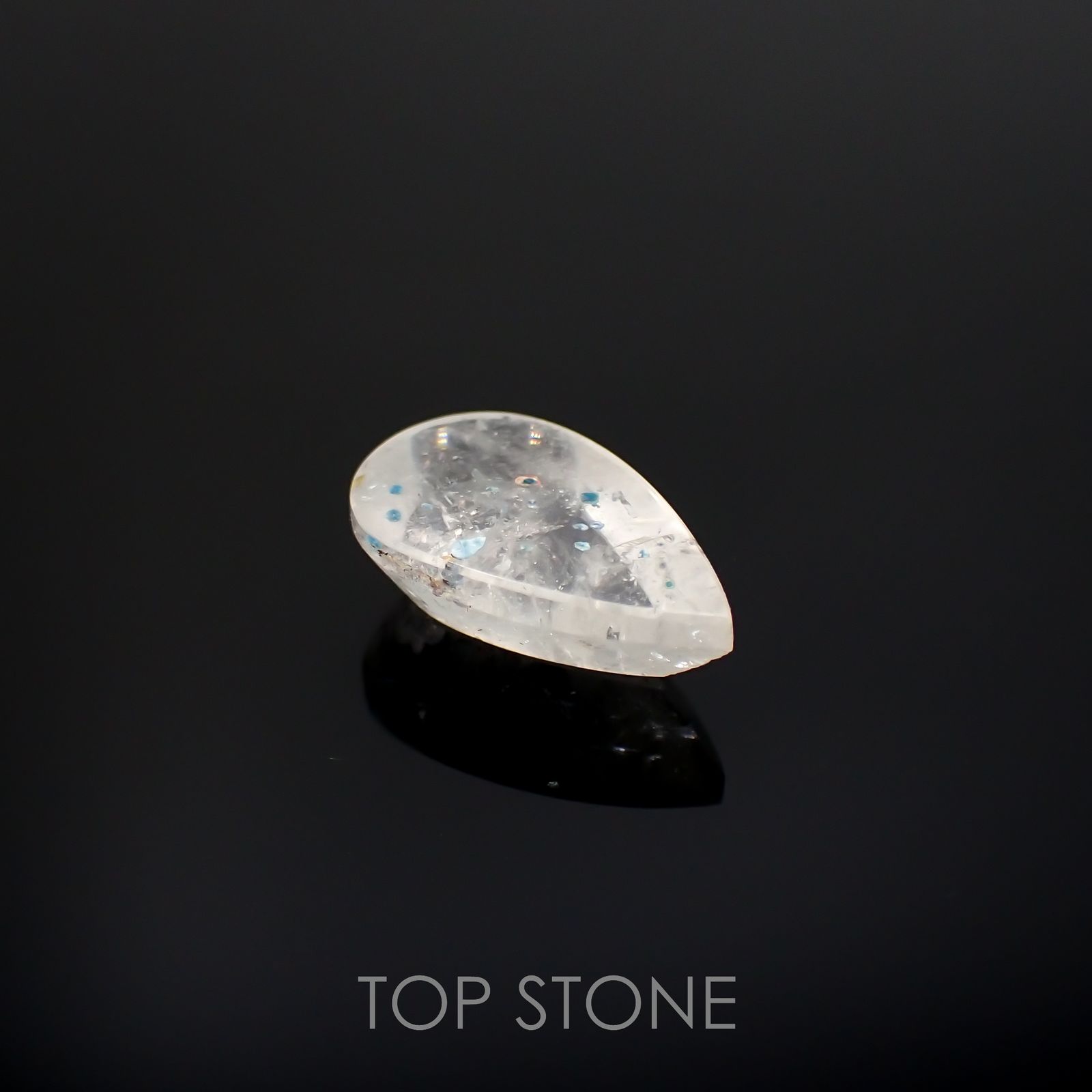 パライバクォーツ ブラジル産 4.35ct[220616613]14.9x9.1mm前後