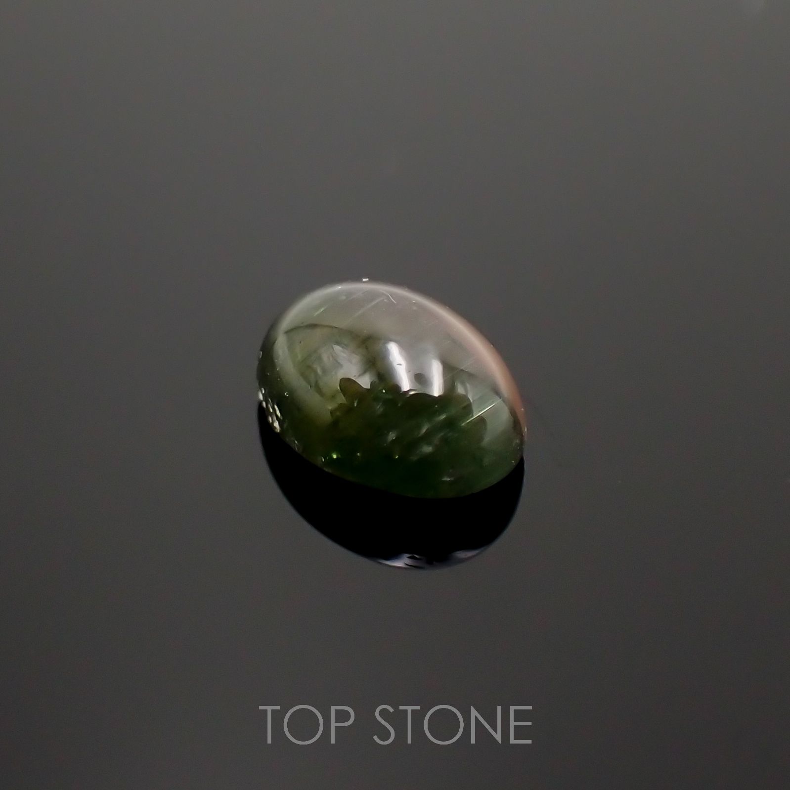 バイカラートルマリンキャッツアイ ブラジル産 1.16ct[221018607]7.5x5.4mm前後