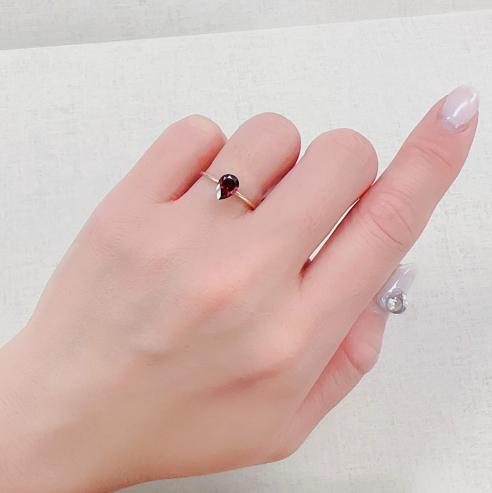 パイラルスパイトガーネット モザンビーク産 0.84ct[230421778]7x5mm前後