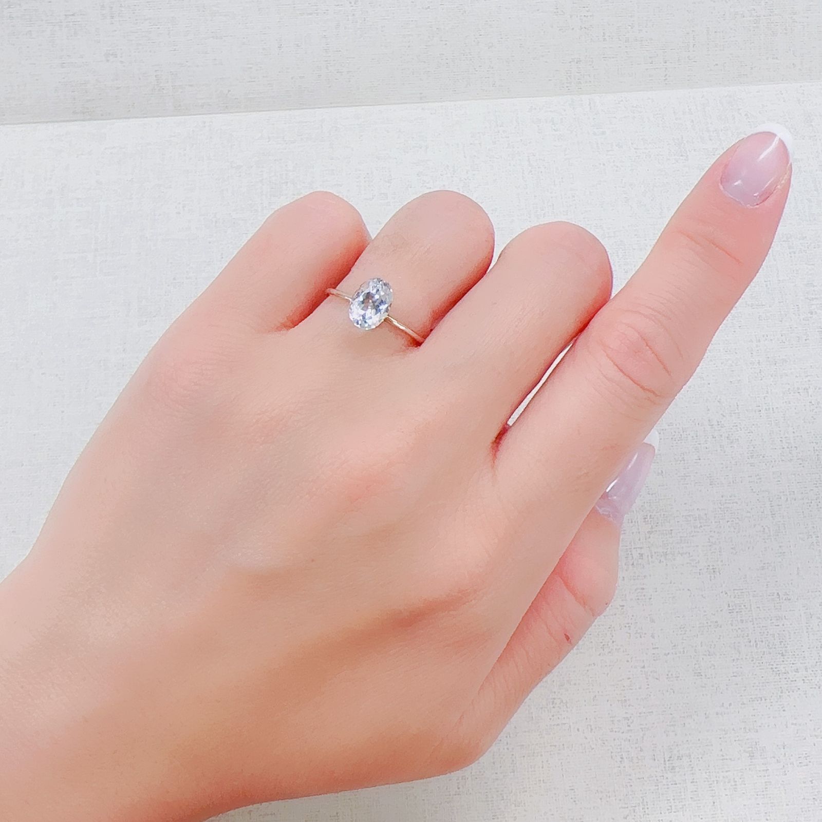 ゴッシェナイト パキスタン・ヒマラヤ産 1.11ct[230421845]7.9x5.9mm前後