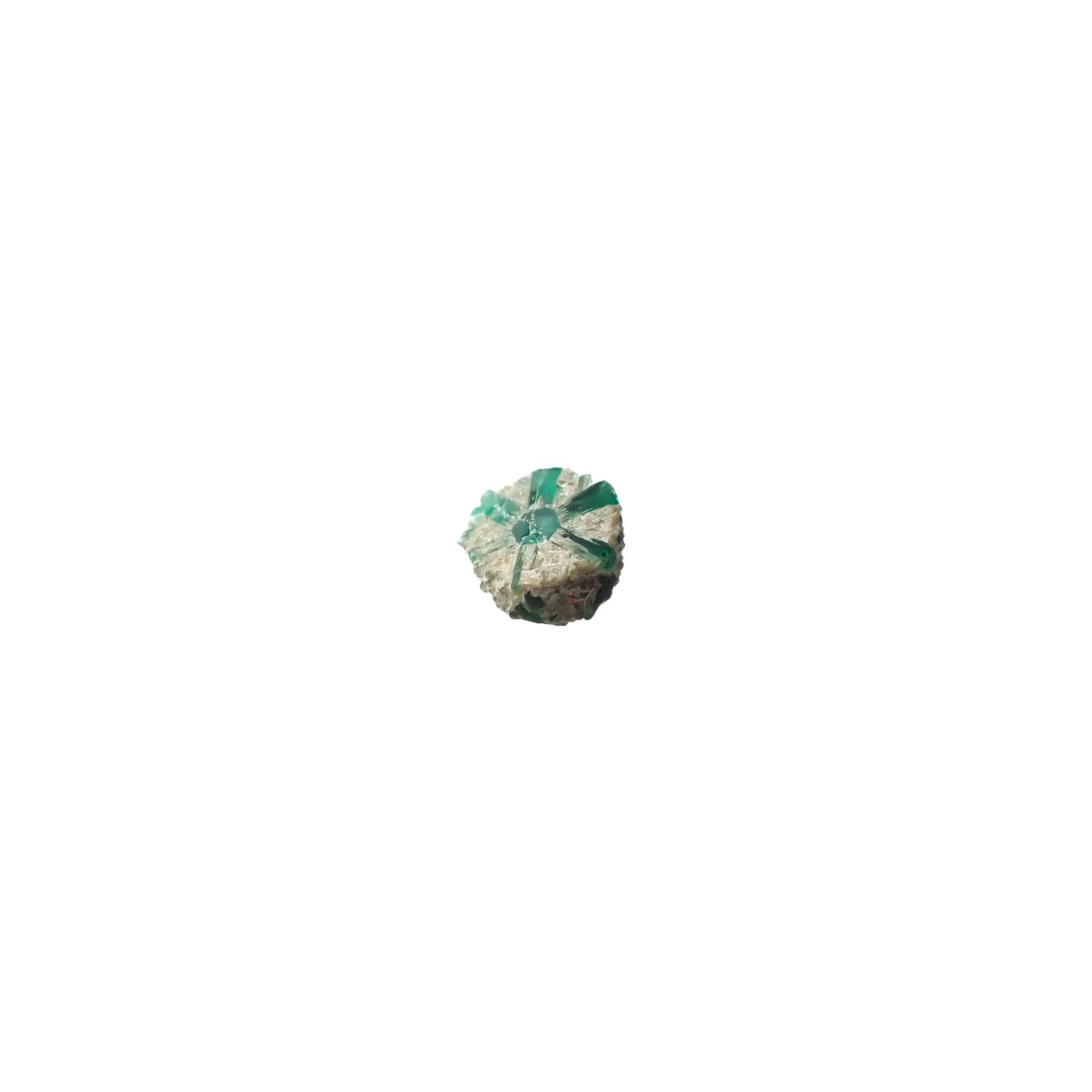 逆トラピッチェエメラルド 原石 コロンビア産 0.26ct[240627842]4.5x4.3mm前後