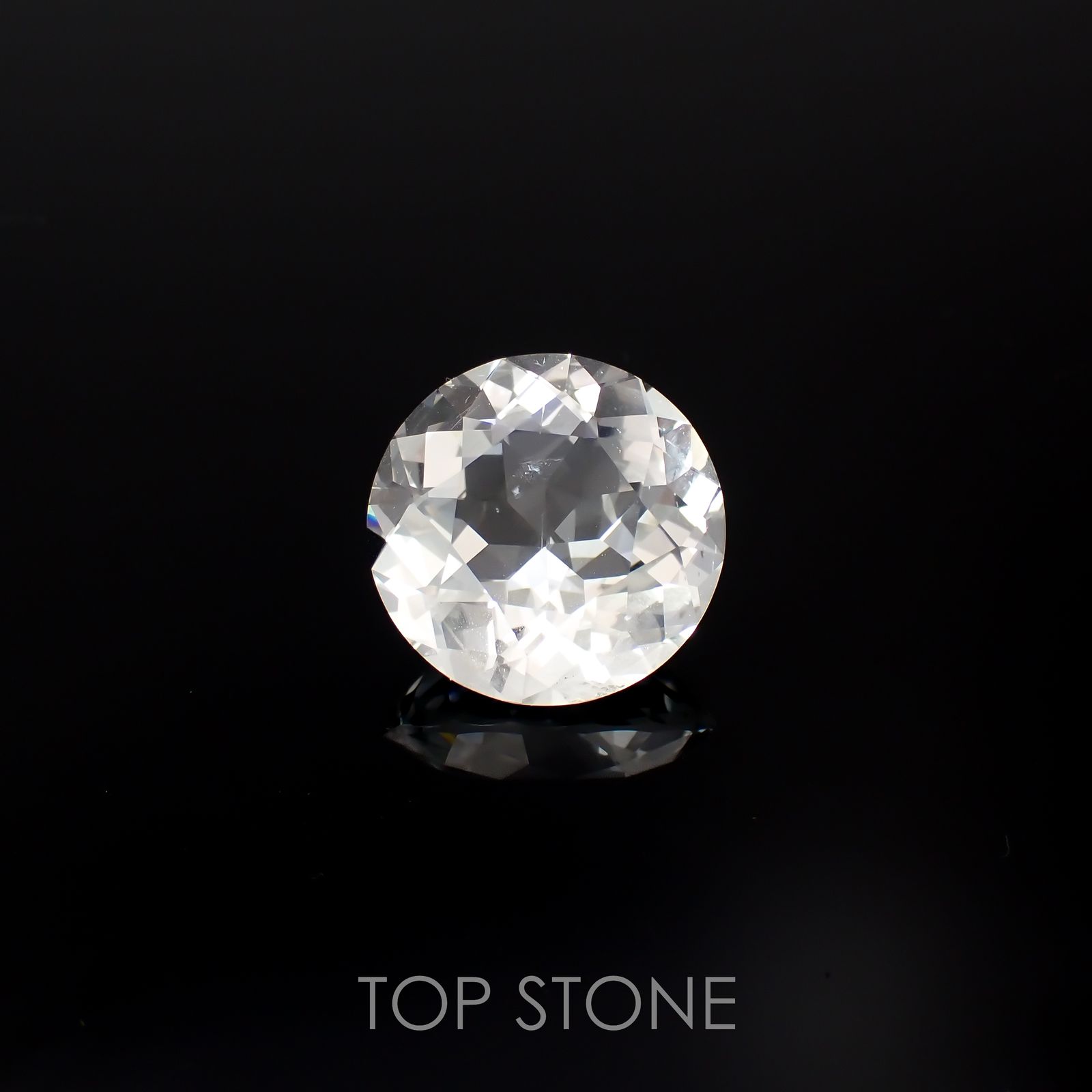 オーソクレース(宝石名ホワイト・オーソクレース)マダガスカル産 12.863ct ソ付(彩珠)[221018931]16.5x16.5mm前後