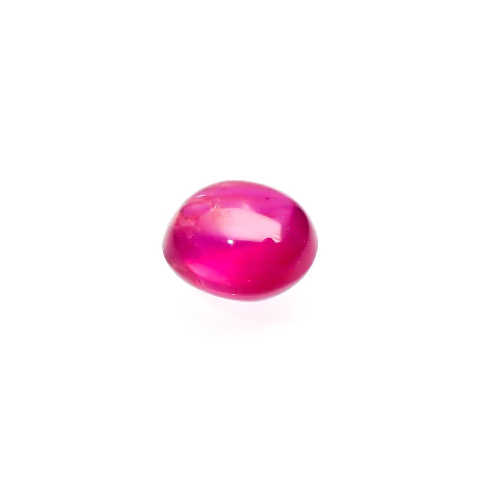 ルビー 非加熱(宝石名ルビー)ビルマ産 0.50ct 識別済[230622356]4.3x3.9mm前後