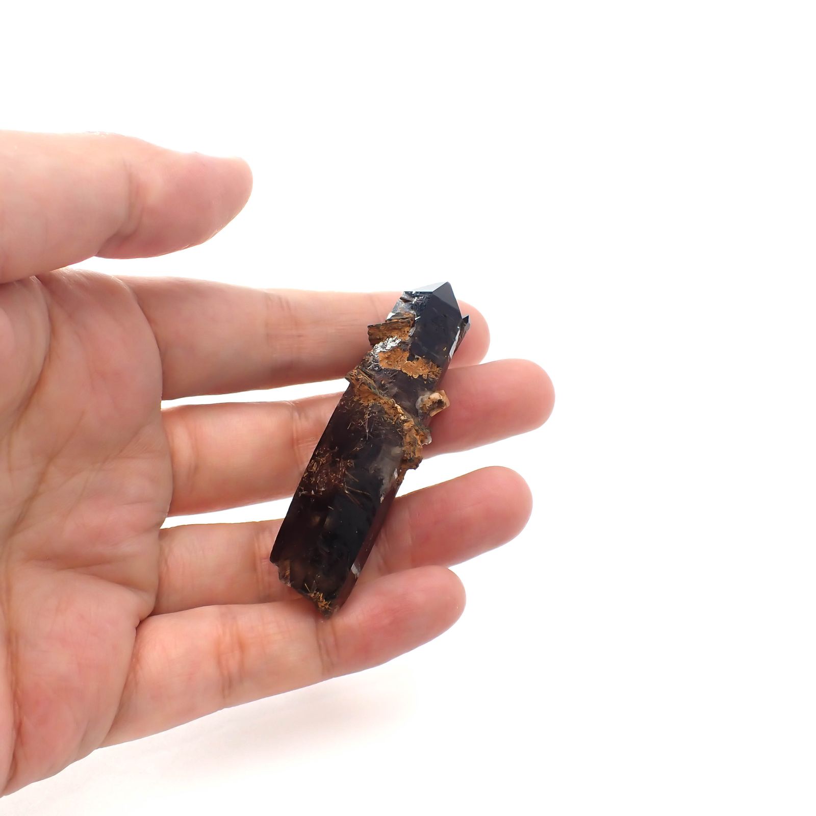 カンゴーム 原石 マラウィ共和国産 110.54ct[230622303]67.2x17.5mm前後