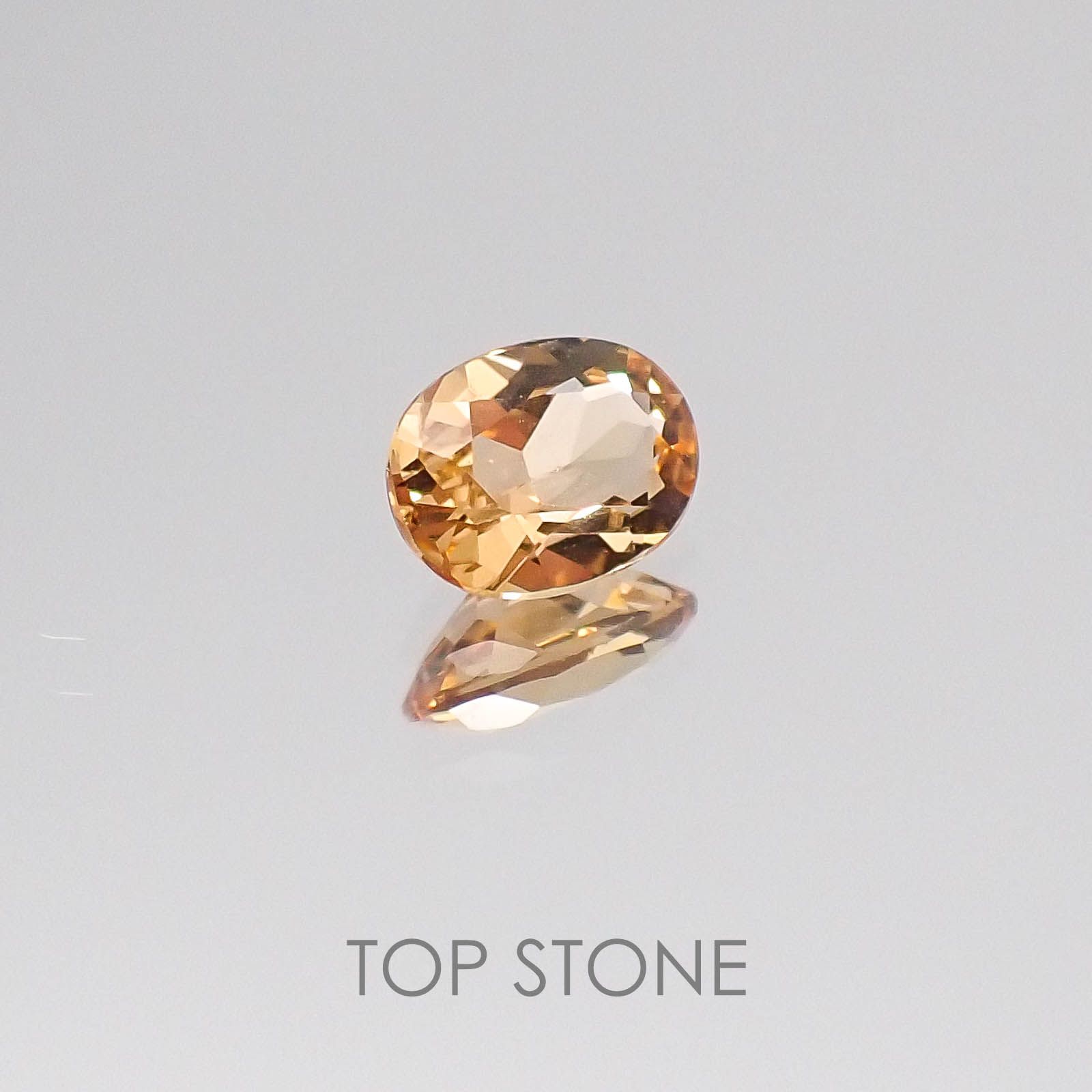 インペリアルトパーズ ブラジル産 ルース 0.34ct[20084379]5.1×3.8mm前後