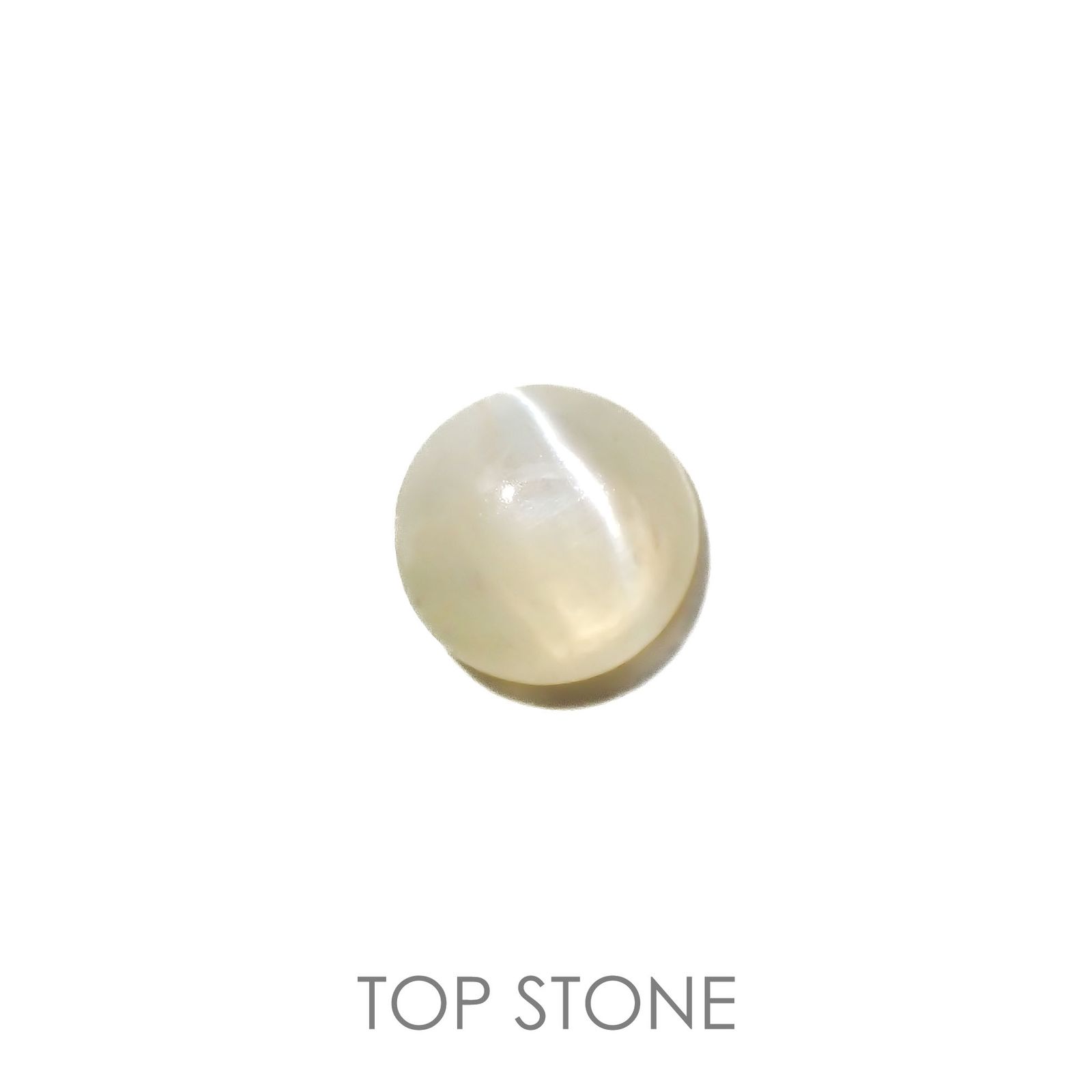クリソベリルキャッツアイ スリランカ産 0.17ct[221018239]3.4x3.3mm前後