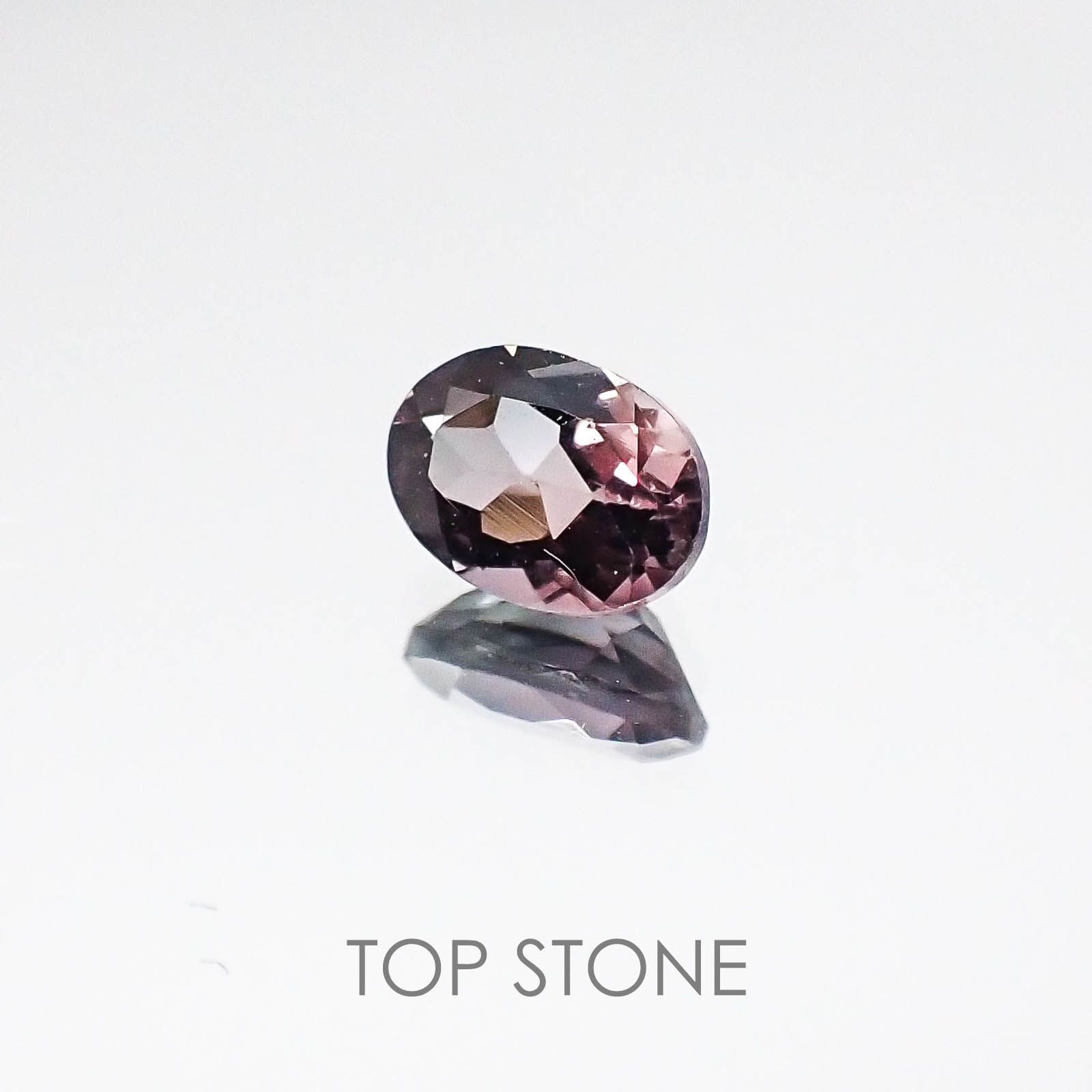 バイカラートルマリン(宝石名バイカラー・トルマリン) ブラジル産 0.50ct 識別済[20074071]5.8×4.2mm前後