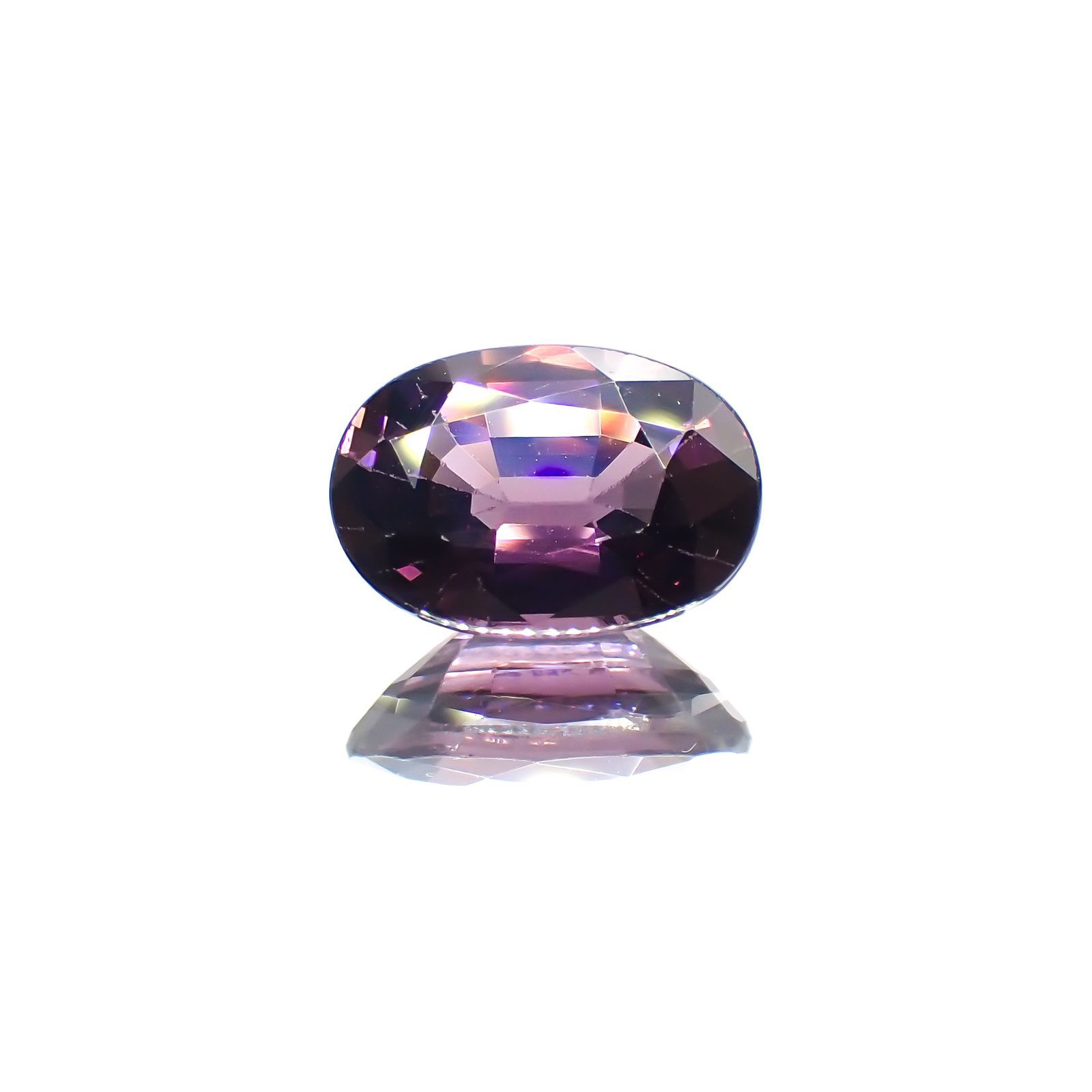 8月の誕生石￼天然ぱパープルスピネル紫PURPLE SPINEL NATURAL-