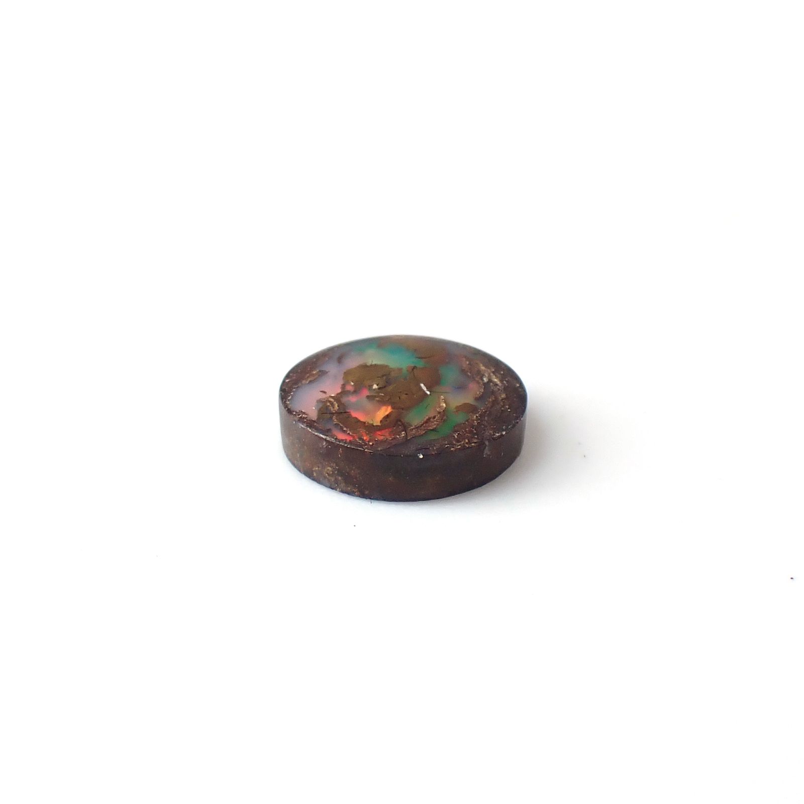 ウッドオパール オーストラリア産 0.94ct / 7.6x7.6mm前後 [251031194]