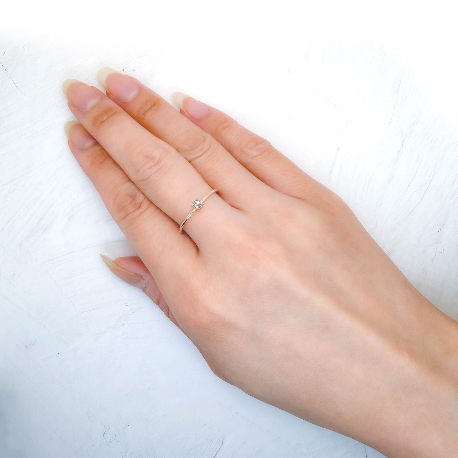 ◇ローズカット◇ダイヤモンド SI-VS | D-G 南アフリカ産 0.049ct / 2.9x2.9mm前後 [260932907]