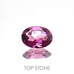 ロードライトガーネット(宝石名ロードライト・ガーネット)ブラジル産 0.89ct 識別済[211113678]7x5mm前後