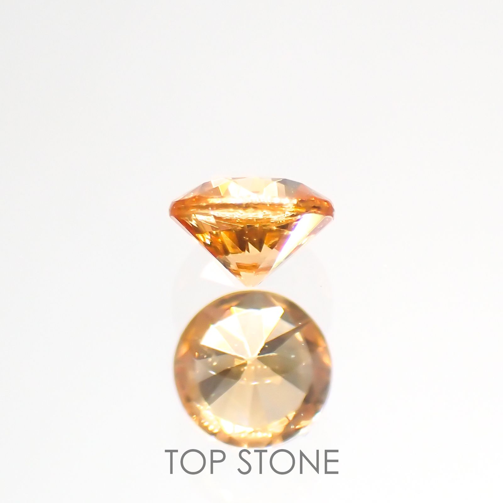スペサルティンガーネット マンダリンオレンジカラー ケニア産 0.16ct[220114174]3.1x3.1mm前後