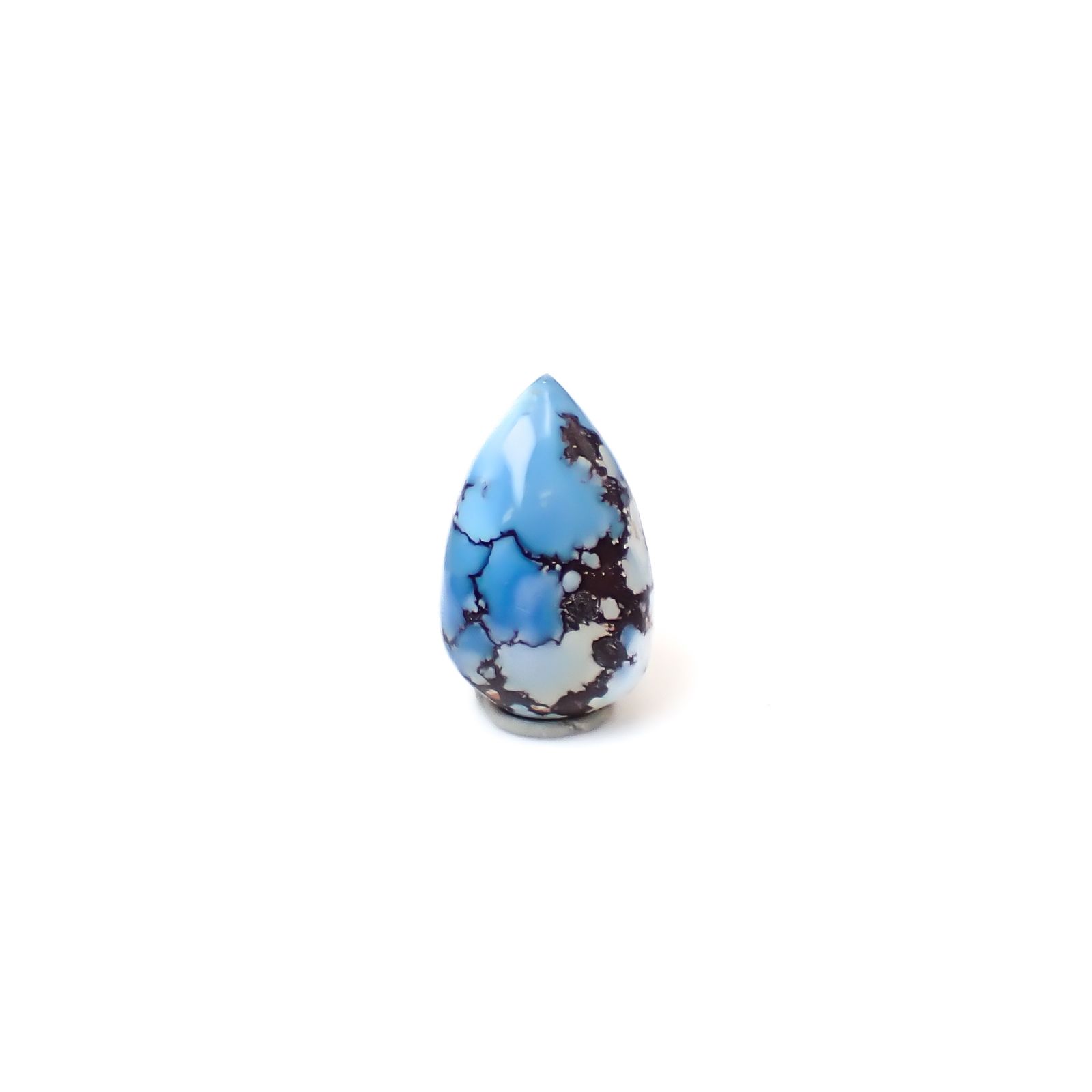 ターコイズ カザフスタン・ゴールデンヒル鉱山産 1.86ct / 11.1x7mm前後 [260331871]