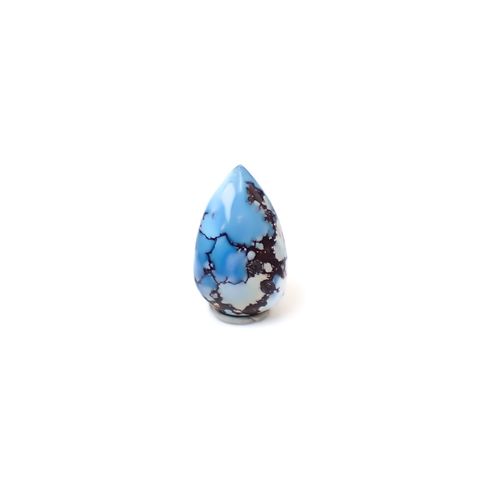 ターコイズ カザフスタン・ゴールデンヒル鉱山産 1.86ct / 11.1x7mm前後 [260331871]