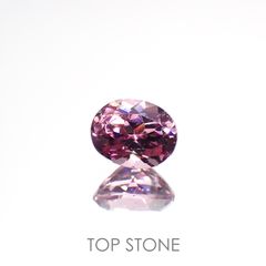 カラーシフトマラヤガーネット(宝石名ガーネット)タンザニア産 0.85ct 識別済[220115018]6x4.7mm前後