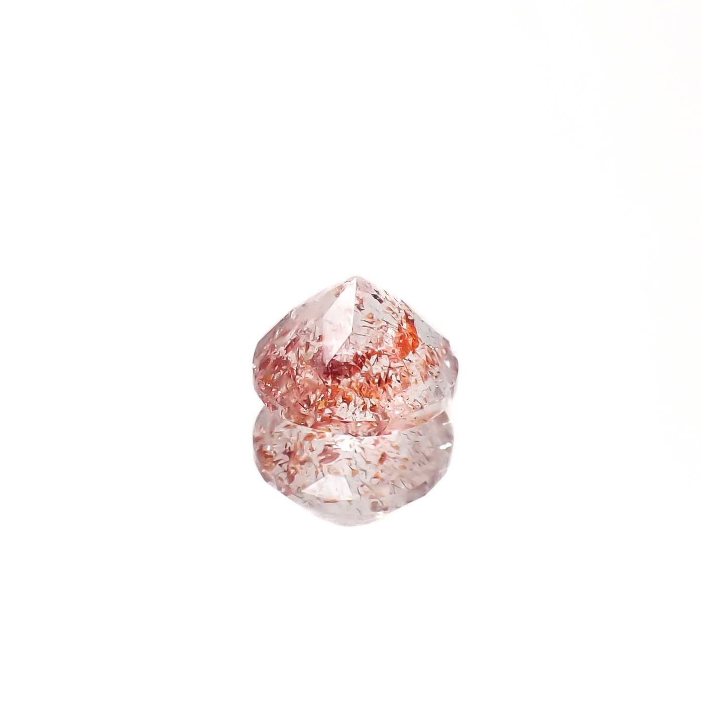 ファイヤークォーツ ナイジェリア産 1.25ct[240326707]7.2x7.2mm前後