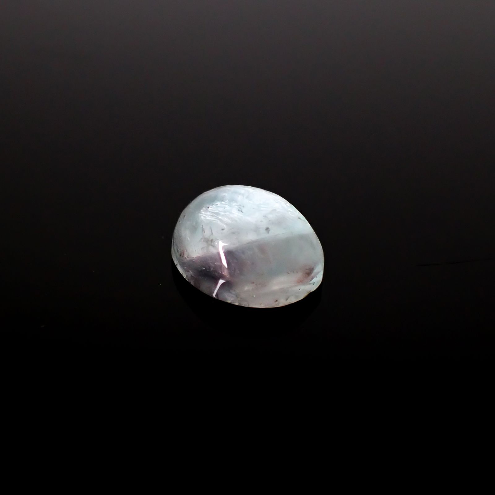 アホイトインクォーツ 南アフリカ・メッシーナ鉱山産 4.07ct [241029319]11.3x9.2mm前後
