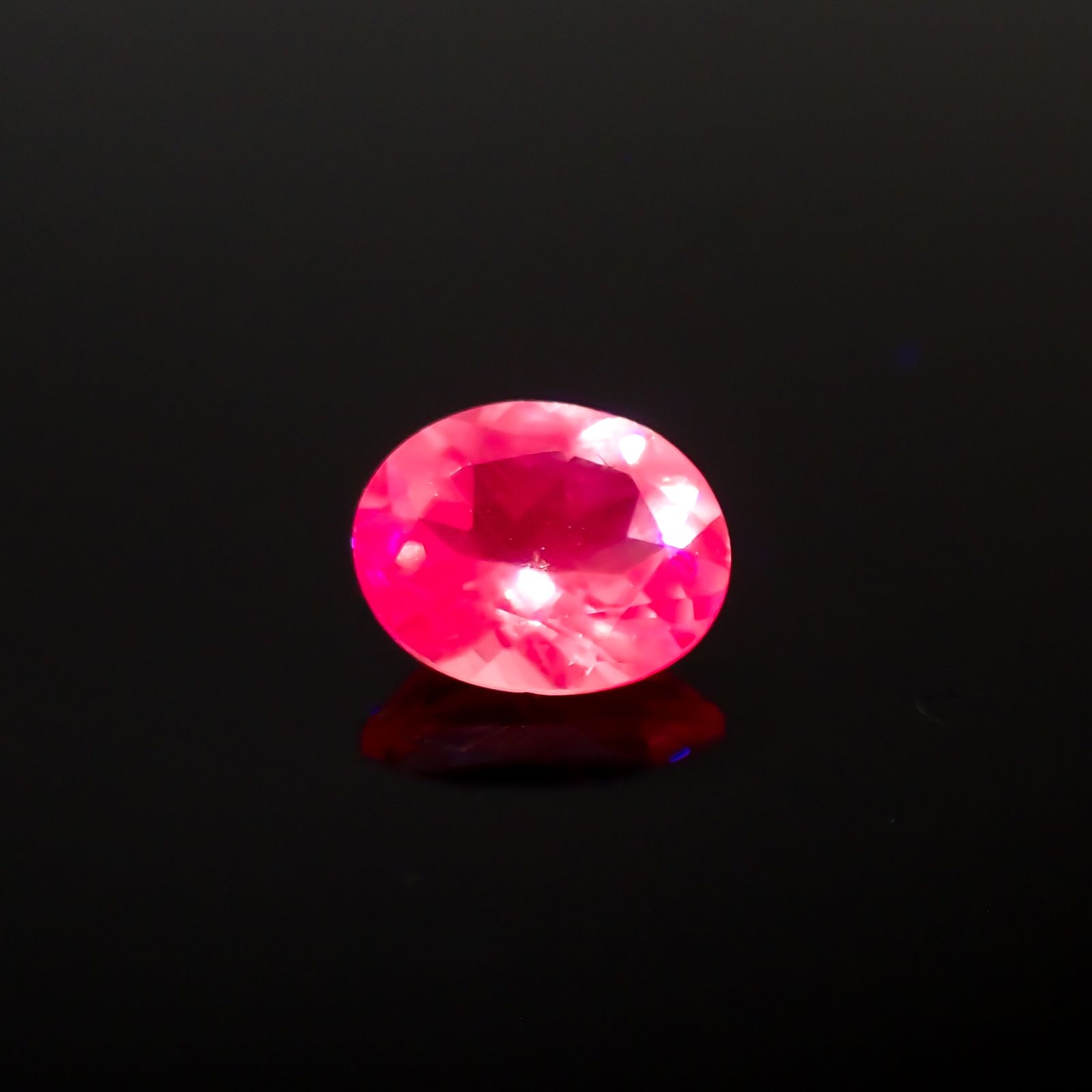 シルキーピンクスピネル タンザニア産 0.35ct [230421566]4.8x3.9mm前後