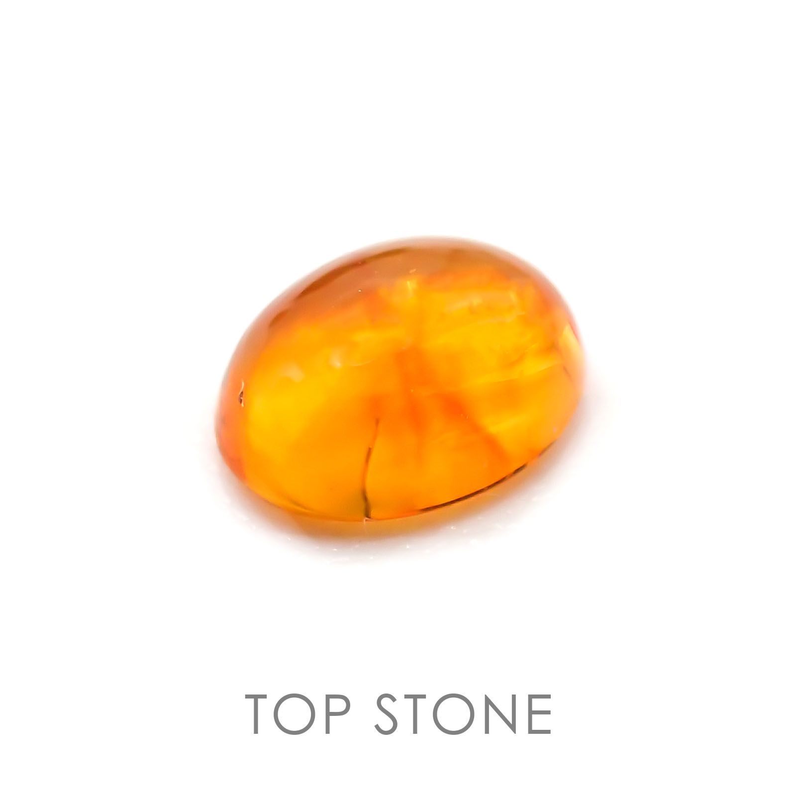 ファイヤーオパール メキシコ産 ルース 0.37ct[20127785]5.9×4.5mm前後