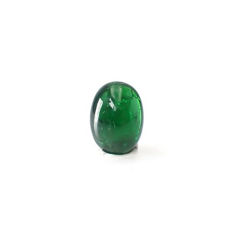ツァボライト(宝石名グリーン グロッシュラー・ガーネット)タンザニア産 1.84ct 識別済[250717137]8.1x6mm前後