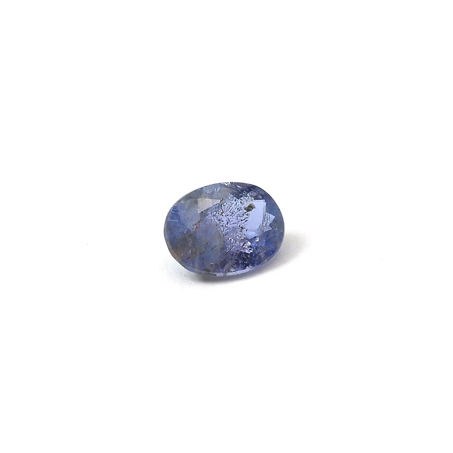 ジェレメジェバイト(宝石名エレメージェバイト)ナミビア産 ソ付(彩珠) 0.395ct / 5.7x4.3mm前後 [230823129]