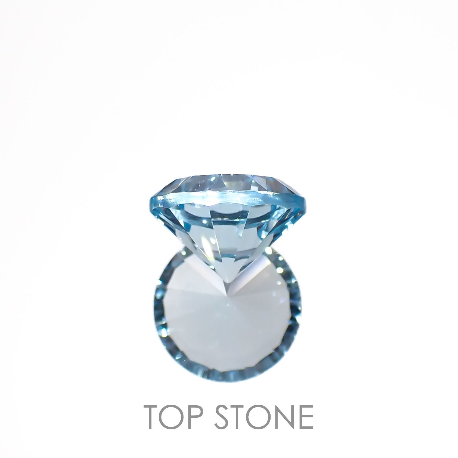 ブルートパーズ ブラジル産 4.22ct[221219343]9.9x9.9mm前後