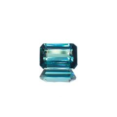 ブルートルマリン(宝石名トルマリン)アフガニスタン産 識別済 0.74ct / 6.3x4.4mm前後 [221219473]