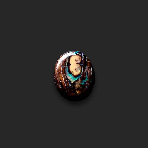 ボルダーオパール オーストラリア産 1.90ct [250330122]10.6x9.2mm前後