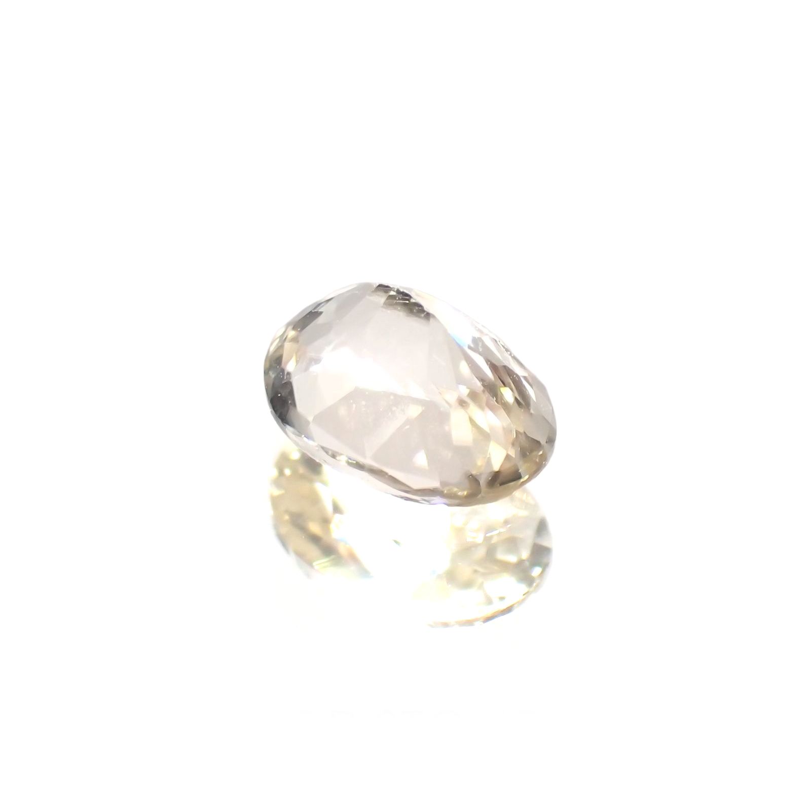 シンハライト(宝石名シンハライト)スリランカ産 識別済 0.40ct / 5.2x3.7mm前後 [260413713]