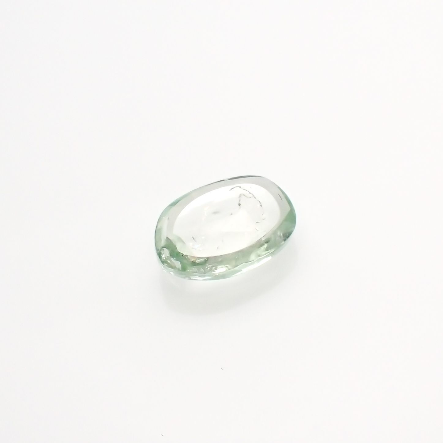 ◇ローズカット◇バナジウムコーネルピン(宝石名コーネルピン)タンザニア・タンガ州産 1.01ct 識別済[220115548]7.7x5.1mm前後