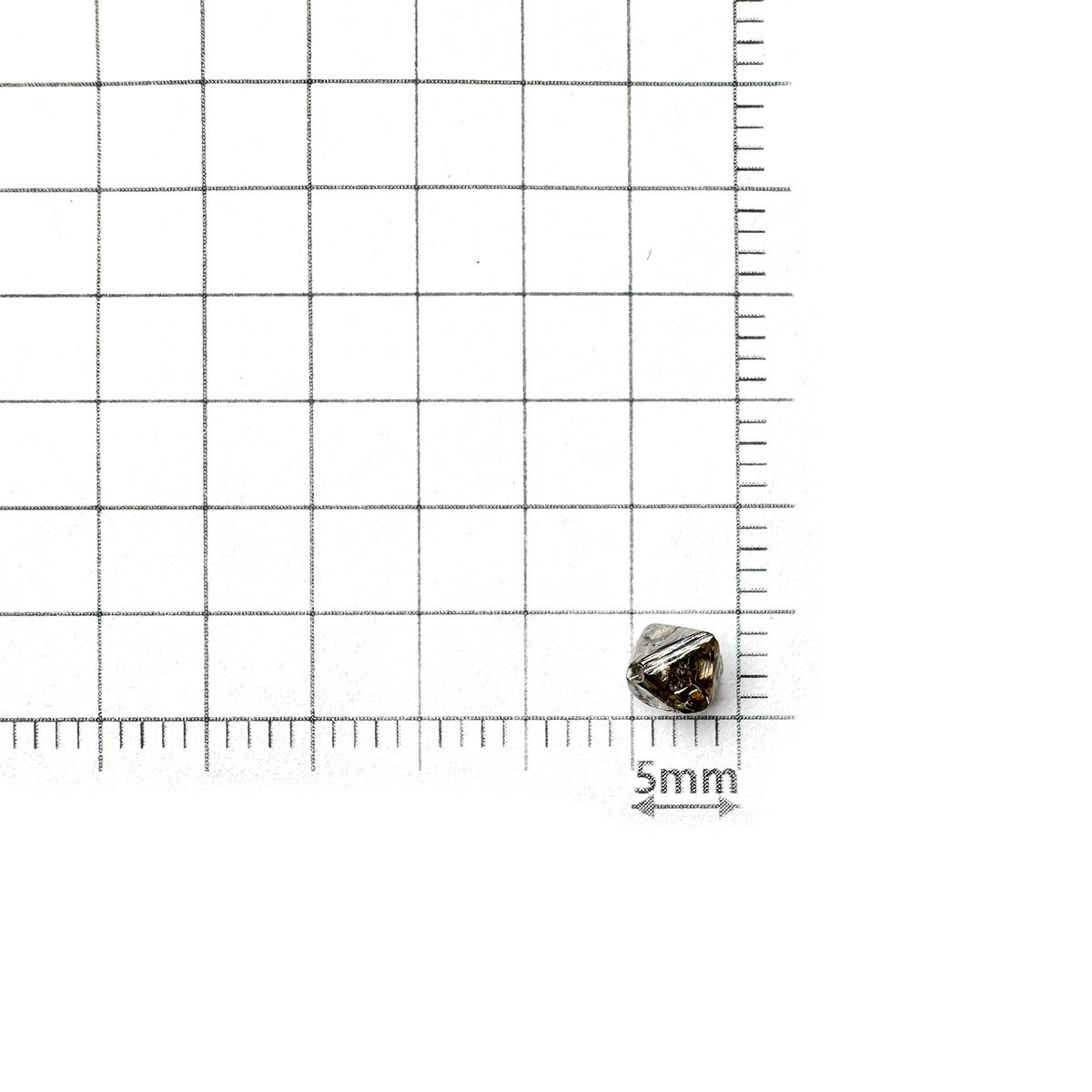 ソーヤブルダイヤモンド 原石 0.55ct[240326566]4.4x4.4mm前後