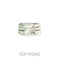 ◇甲州貴石切子Plus Three◇バイカラートルマリン カード付き(宝石名トルマリン)ルワンダ産 2.19ct 識別済[220114591]11.2x6.2mm前後