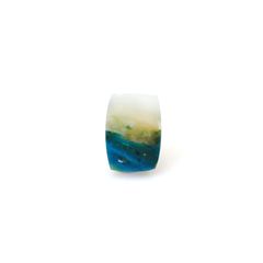 ブルーオパール ペルー産 5.29ct [250730722]13.2x9.2mm前後