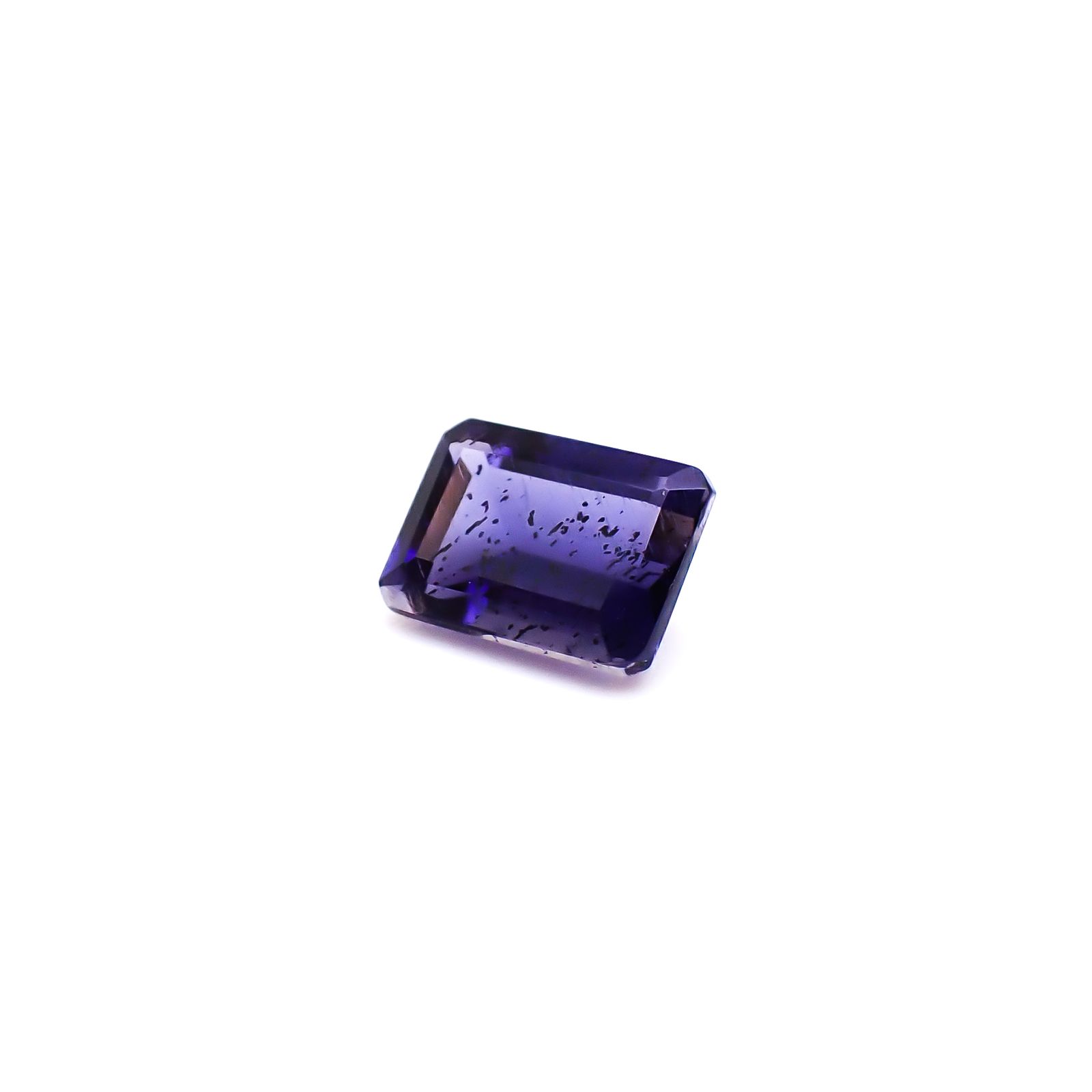 アイオライトサンストーン インド/ブラジル産 0.93ct / 6.9x4.9mm前後 [260932633]