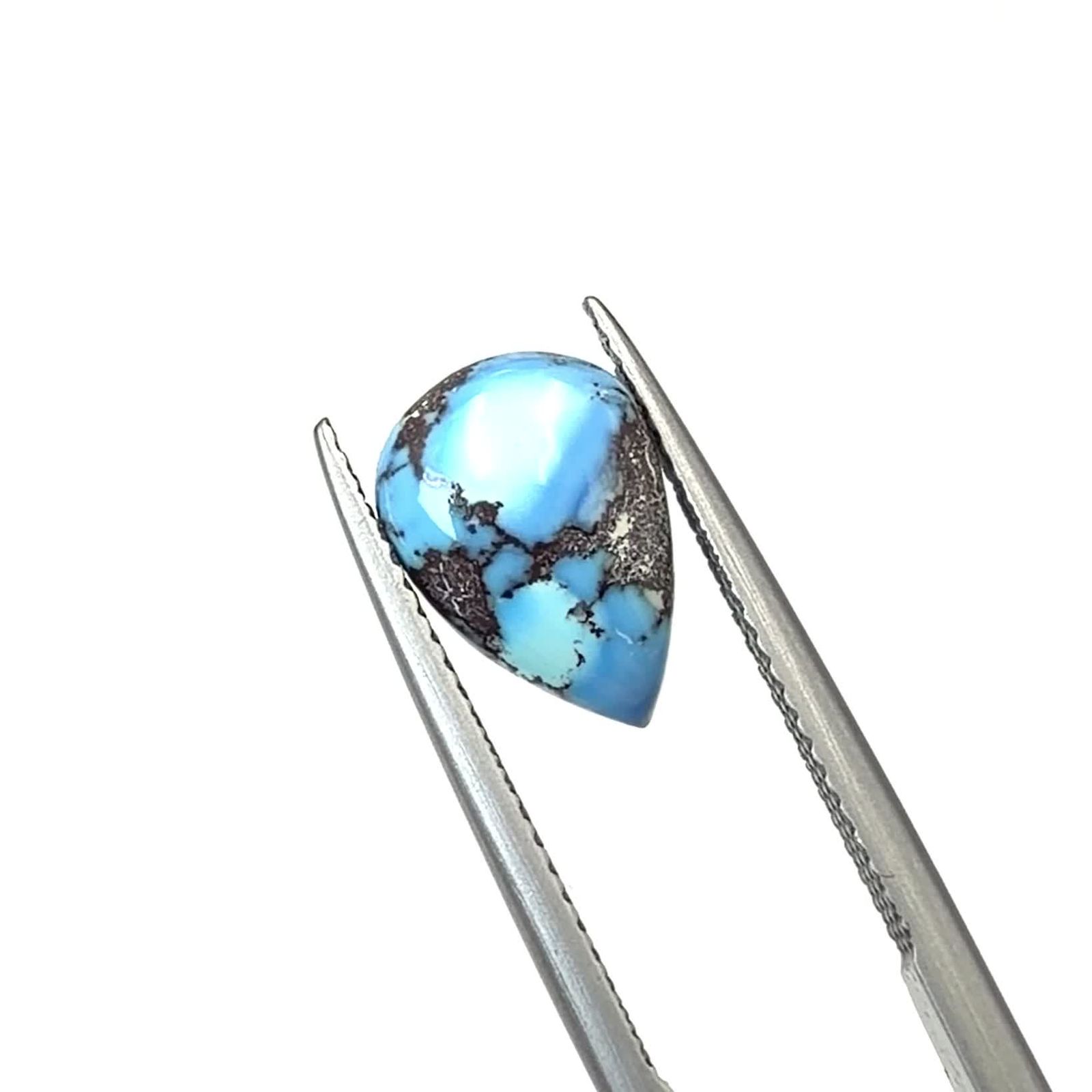 ターコイズ カザフスタン・ゴールデンヒル鉱山産 2.44ct / 11.8x8.3mm