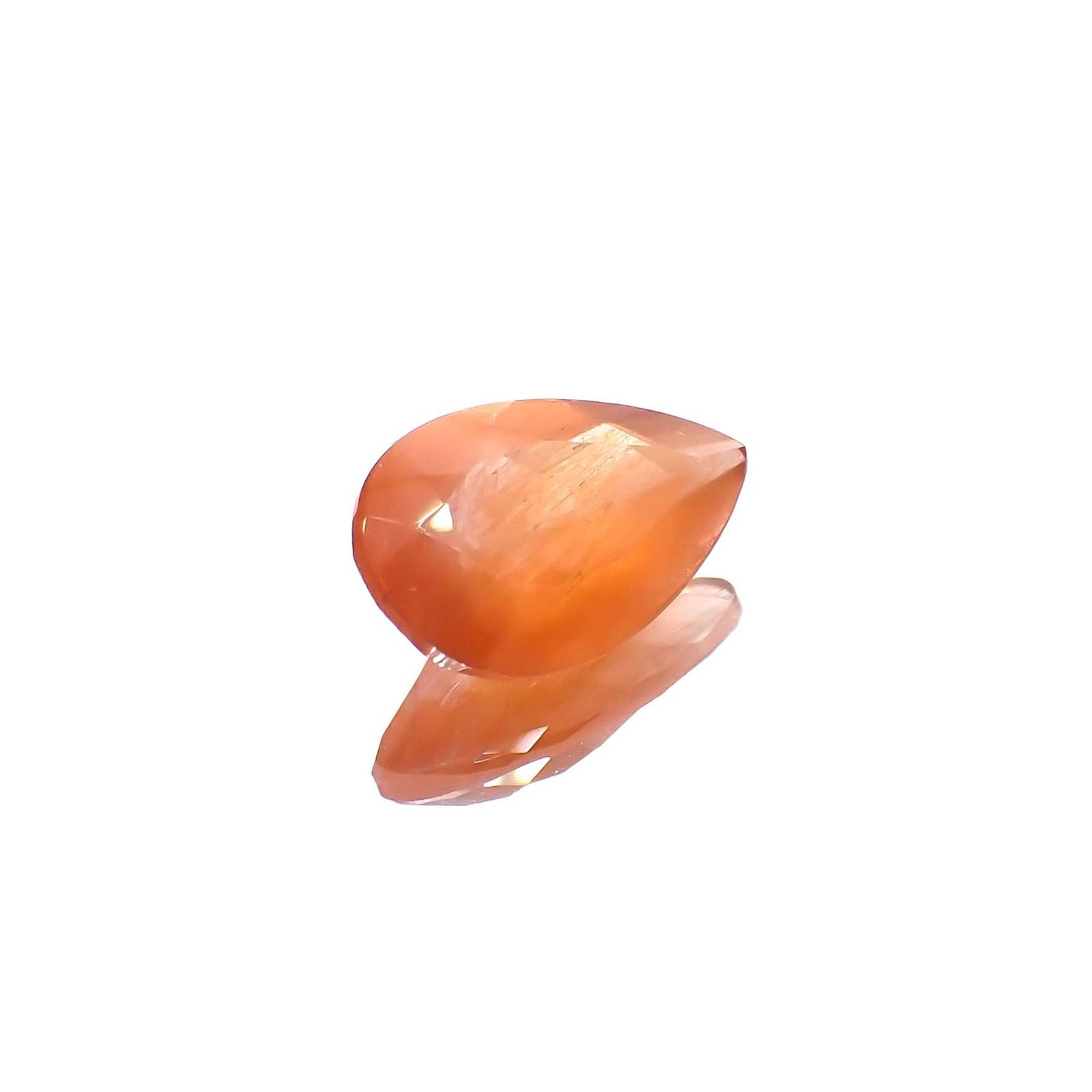 サンストーンスキャポライト(宝石名シーン・スキャポライト)タンザニア産 識別済 2.09ct / 11.8x7.6mm前後 [260819279]