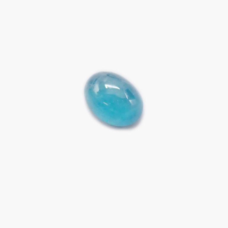 パライバトルマリン(宝石名トルマリン/別名パライバ・トルマリン) ブラジル産 0.770ct ソ付(宝貴協)[210510830]6.7×5.0mm前後