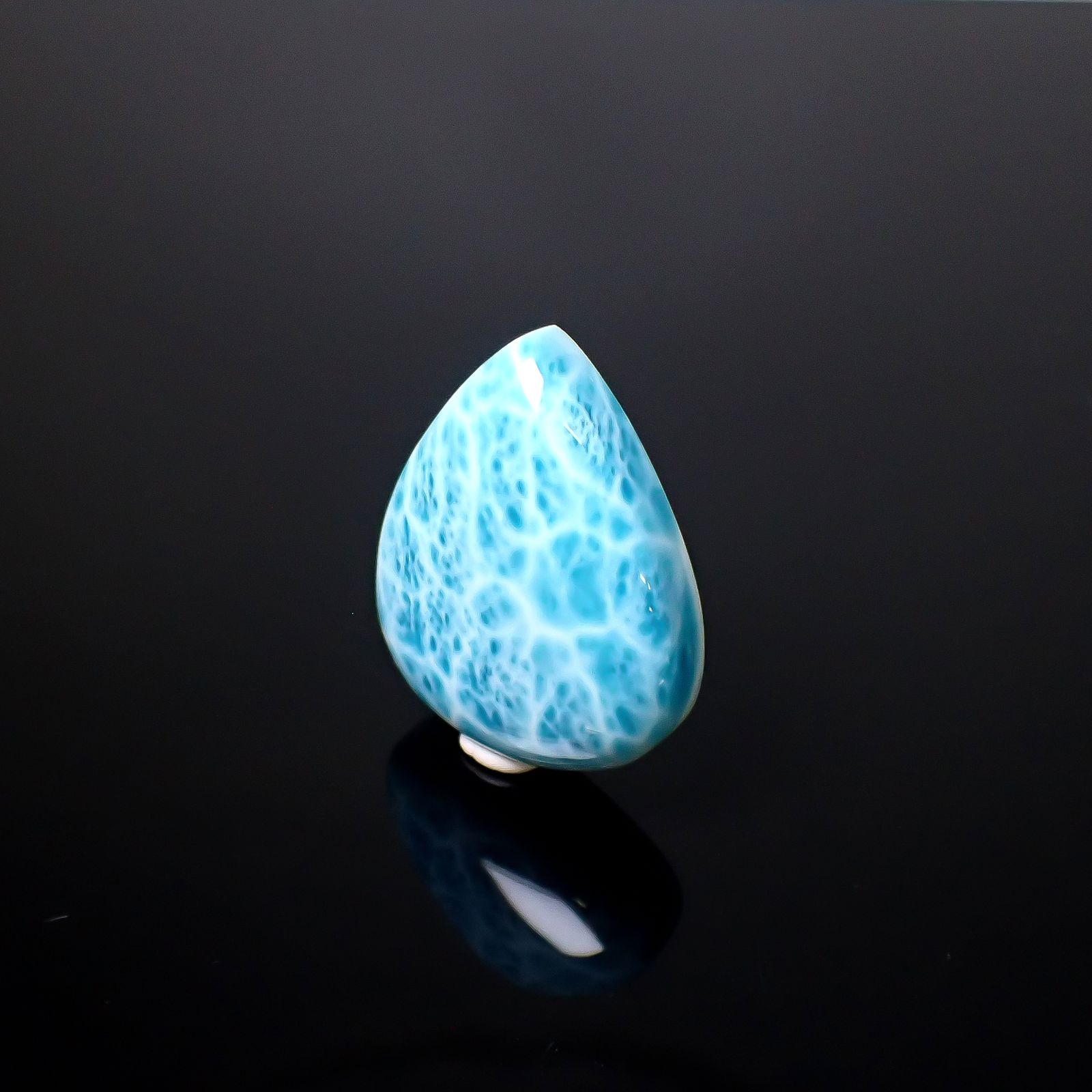 【ドミニカ共和国産】ラリマー ラリマー ドミニカ共和国産 124.16ct [250630539]40x32.3mm前後